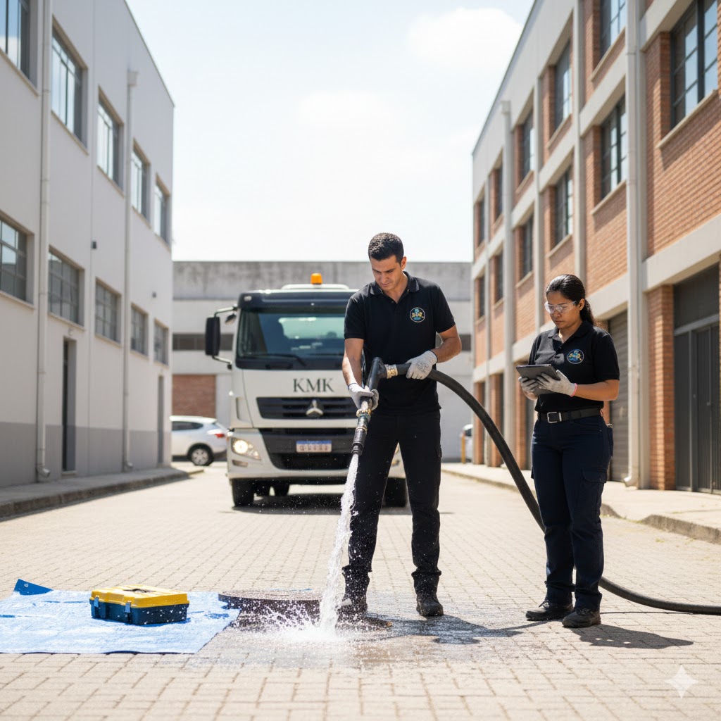 Hidrojateamento de alta pressão Hidrojateamento de alta pressão