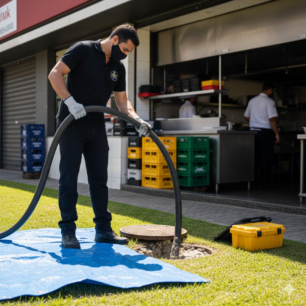 Limpeza de Caixa de Gordura Limpeza de Caixa de Gordura